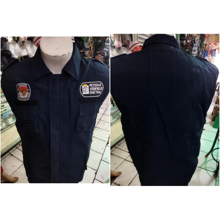 rompi kpu new#petugas verifikasi