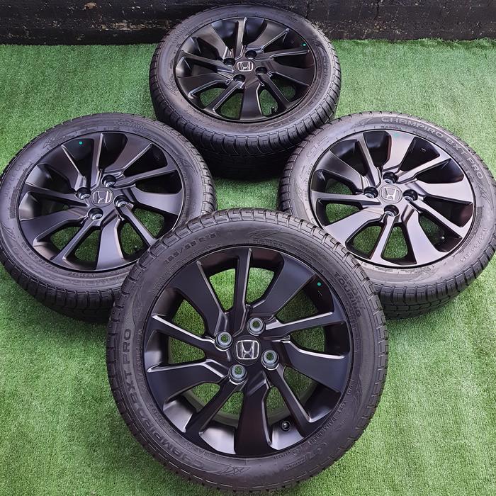VELG ORI HONDA OEM BRIO URBANITE BRIO RS ORIGINAL ENKEI HONDA MOTOR