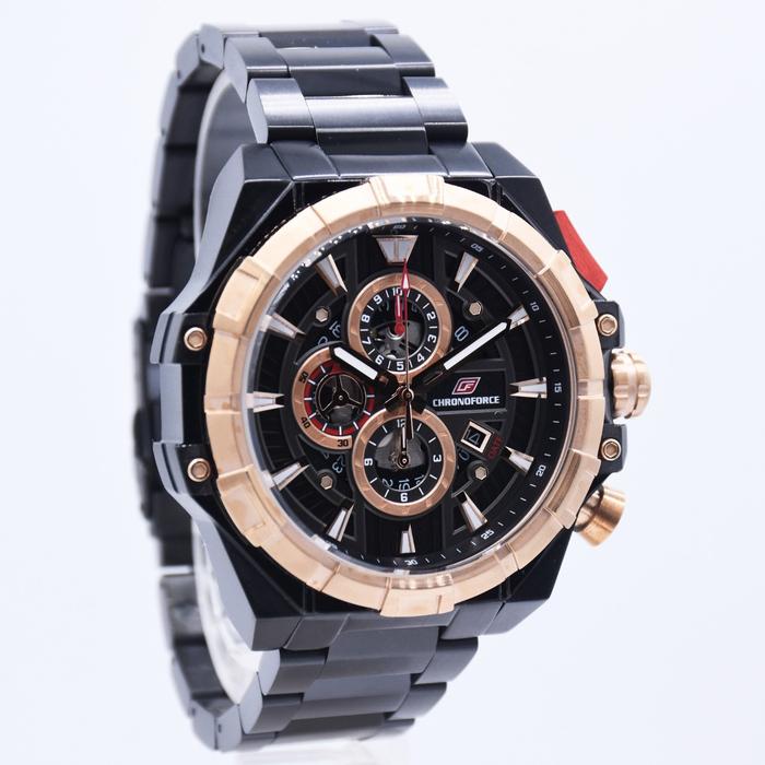 Chronoforce 5342 Chronoforce 5342MBR Ring Rosegold Original & Garansi