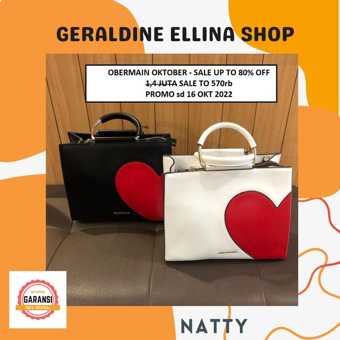 TAS OBERMAIN SATCHEL BAG ORIGINAL SERI NATTY
