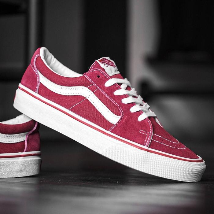 Vans SK8 Low Classic Red White Original (100% Authentic)