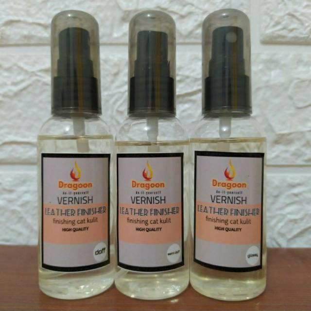 Vernish Finishing Kulit DRAGOON Pengkilap Bahan Kulit Jaket Sepatu