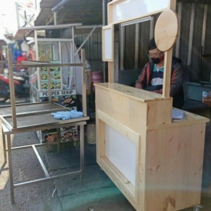 container boot murah/gerobak kayu murah
