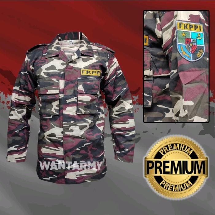 Kemeja Fkppi Loreng/Baju Fkppi Premium/Seragam Fkppi