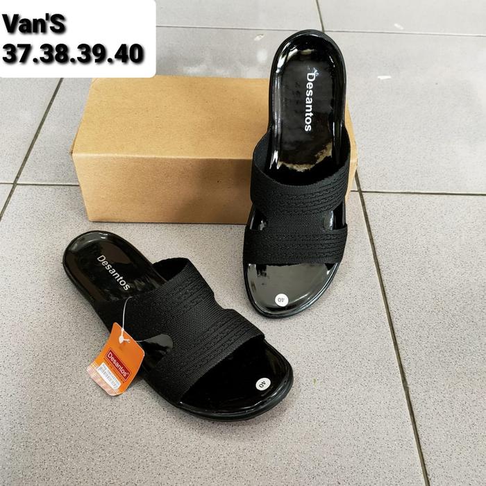 Sandal Rajut Selop Wanita Desantos D55 Best Quality