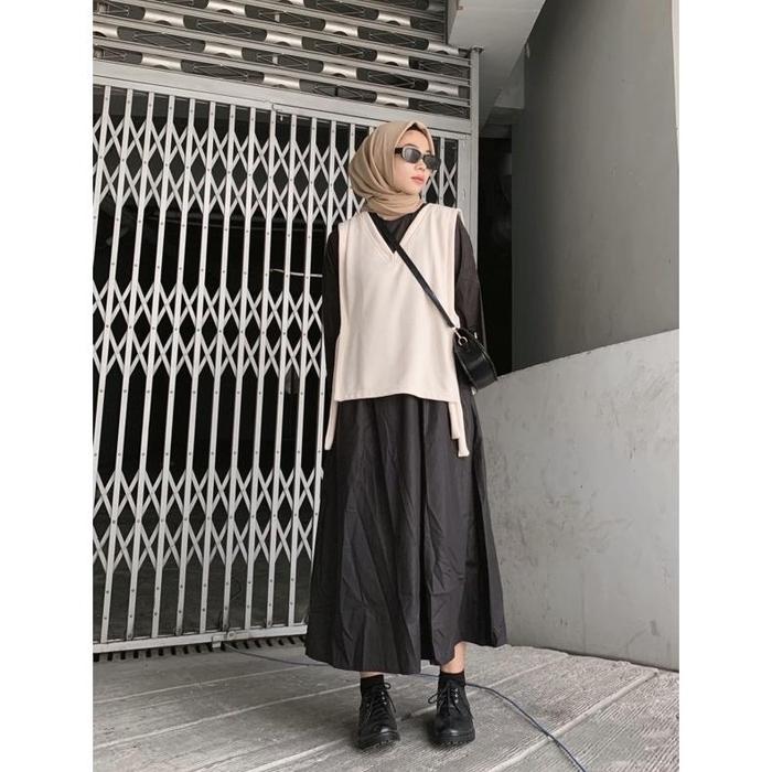 BAYEMADE - ETTRA VEST/ROMPI KNIT WANITA