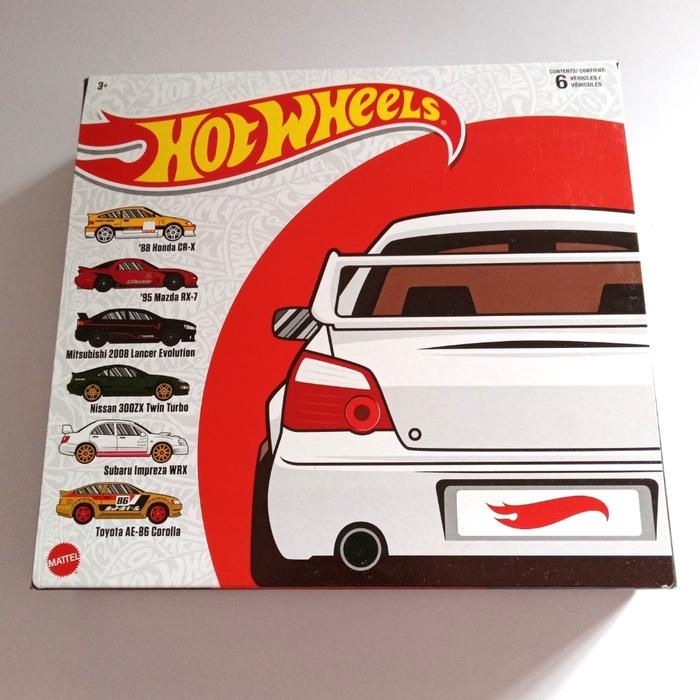 HOTWHEELS JDM Japanese Multipack Car Culture JAPAN STICKER