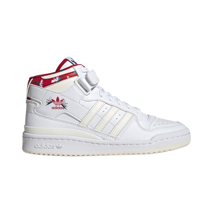 Sepatu Adidas Forum Mid TM White Women's Original