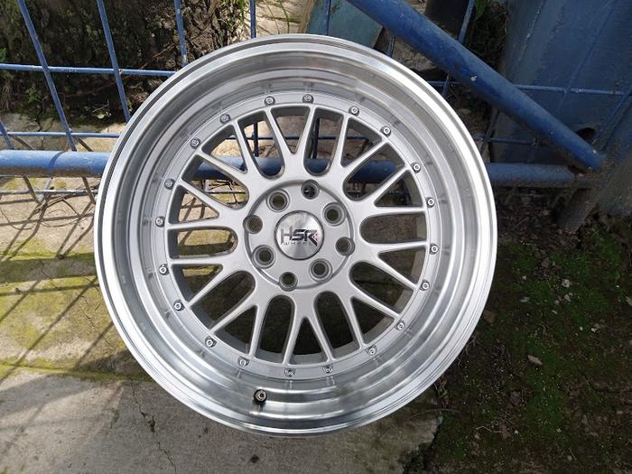 VELG HSR CCW R16X7/85 H4X100/4X114,3 ET35/25 SILVER FOLISH