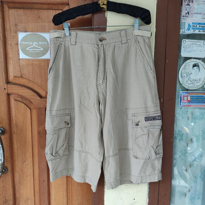Jual Short Pants Cargo 1492 Miles Size 31