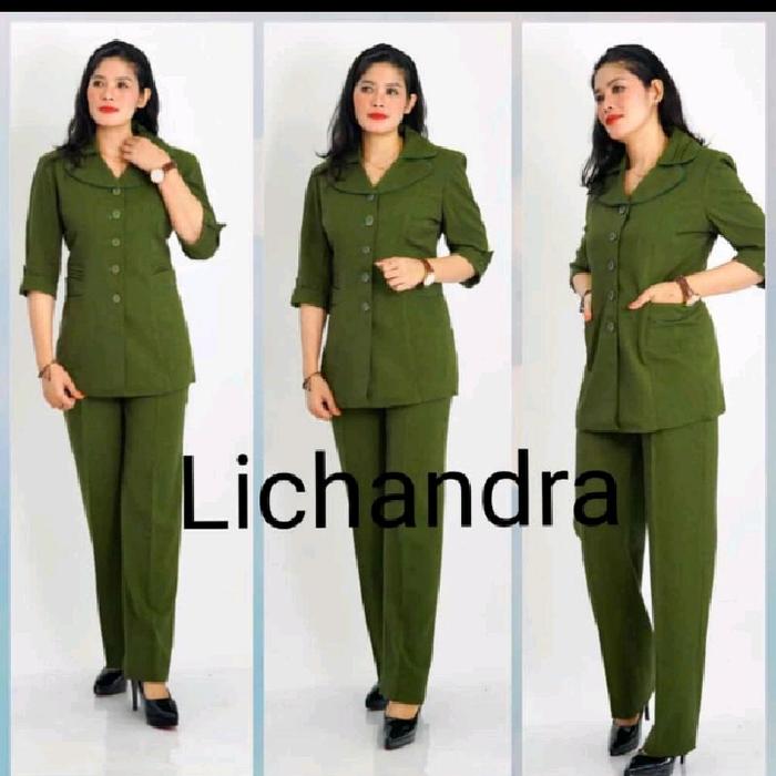 seragam Pemda linmas blazer kerja lichandra