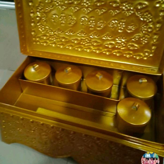 tepak sirih adat gold bahan adat