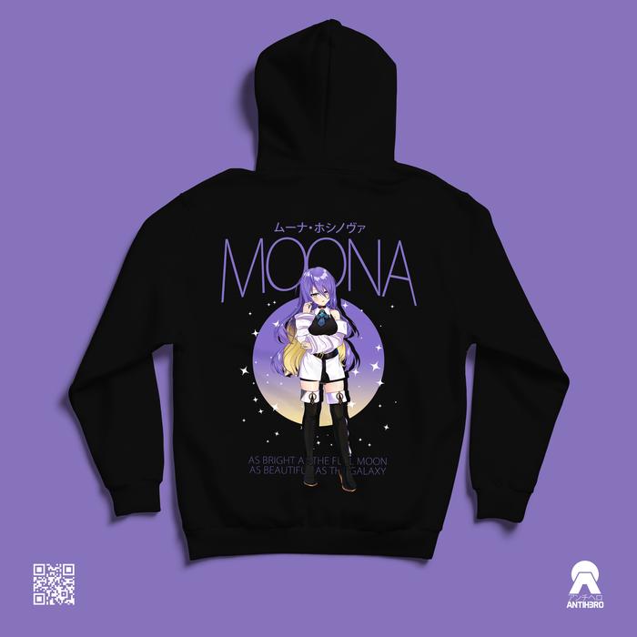 Moona Hoshinova Moonafic Dewi Bulan Hololive Indonesia Area 15 Hoodie
