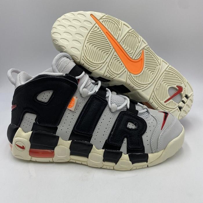Nike Air More Uptempo GS "Photon Dust/University Red" Original BNIB