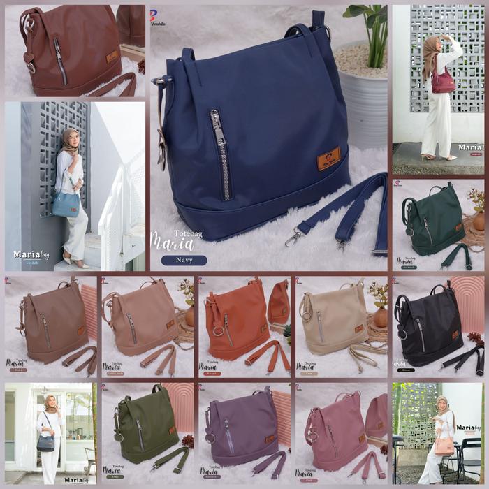 MARIA TOTEBAG BY TSABITA BIRU/MARIA TOTEBAG BIRU TSABITA/TAS MARIA BT