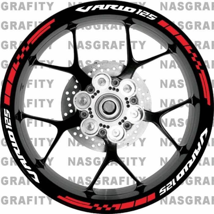 stiker velg cutting stiker velg honda vario 110,vario 125,vario 150