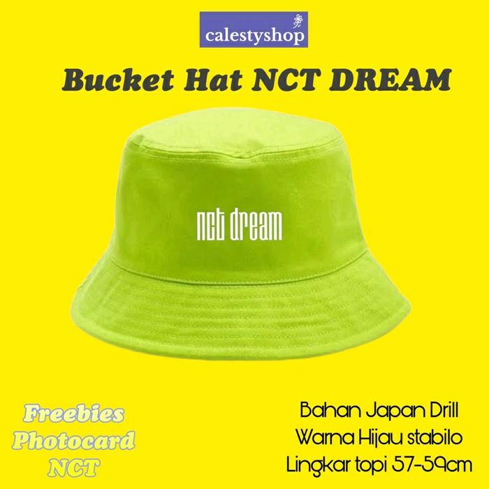 BUCKET HAT NCT TOPI NCT DREAM NCT 127 NCT U WAY V SM ENTERTAINMENT NEO
