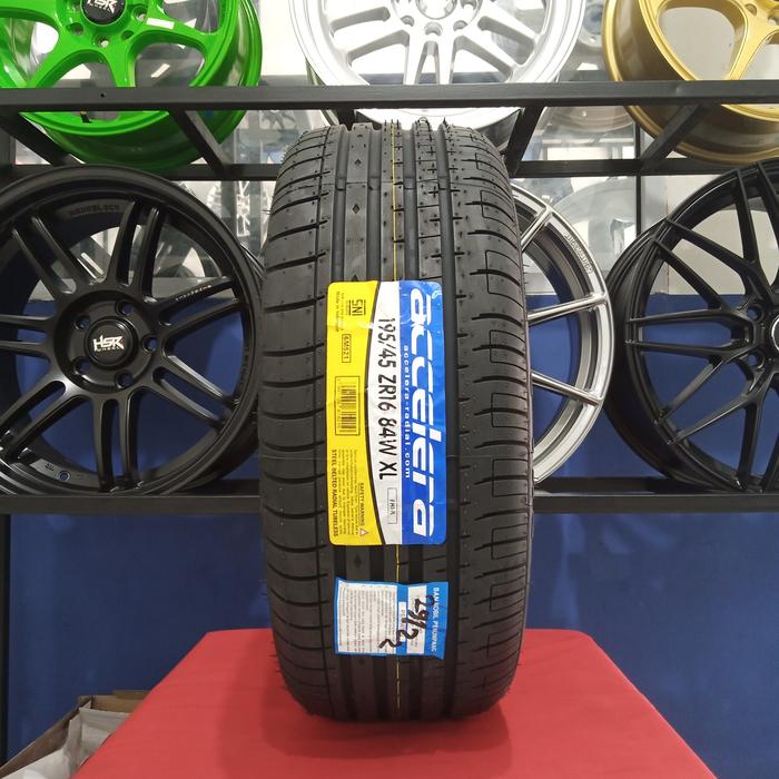Ban Tubles 195 45 R16 Accelera Phi-R Bukan Achilles Free Pemasangan