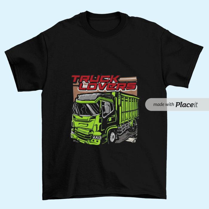 baju kaos dump truck truk oleng /t-shirt distro anak truk