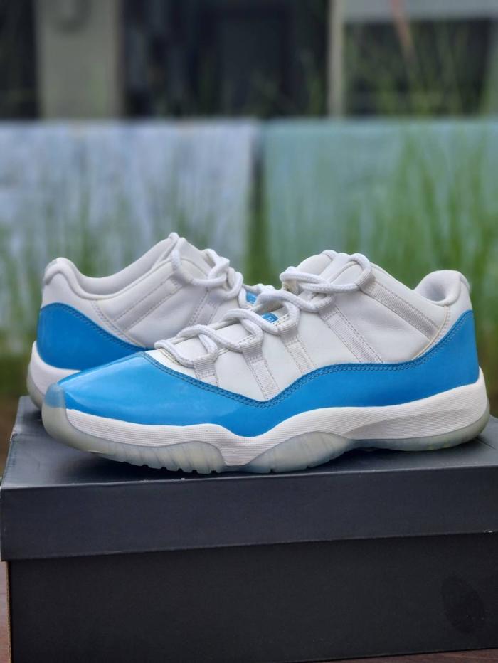 Air Jordan 11 Low University Blue 2017 Original Authentic Sneakers