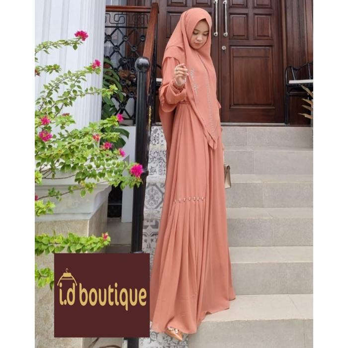 Ajwa Gamis Set Khimar