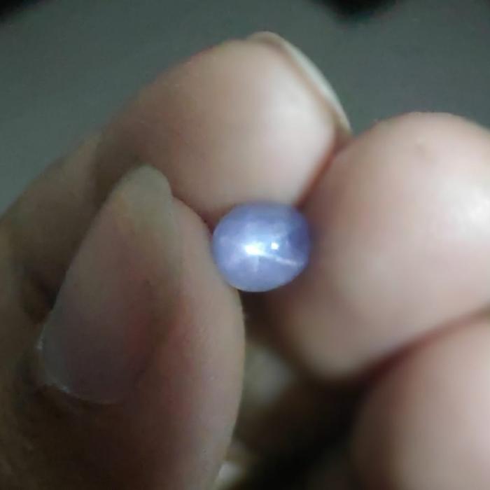 natural star blue sapphire srilanka + memo GLI