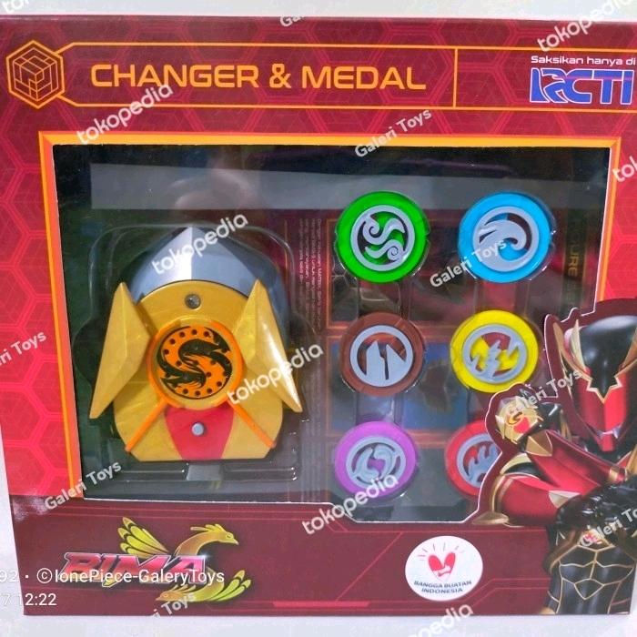 Mainan Changer Gelang Bima-S + 6 Power Stone