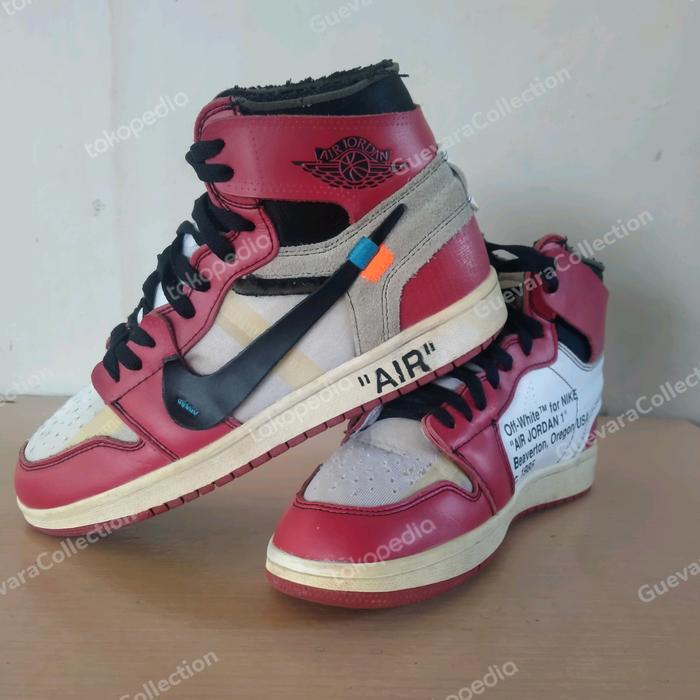 sepatu seken sneaker nike air jordan 1 x off white aj1 seken shoes