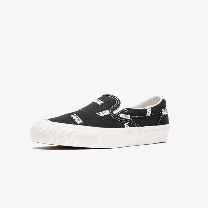 Vans Slip On OG logo print black original