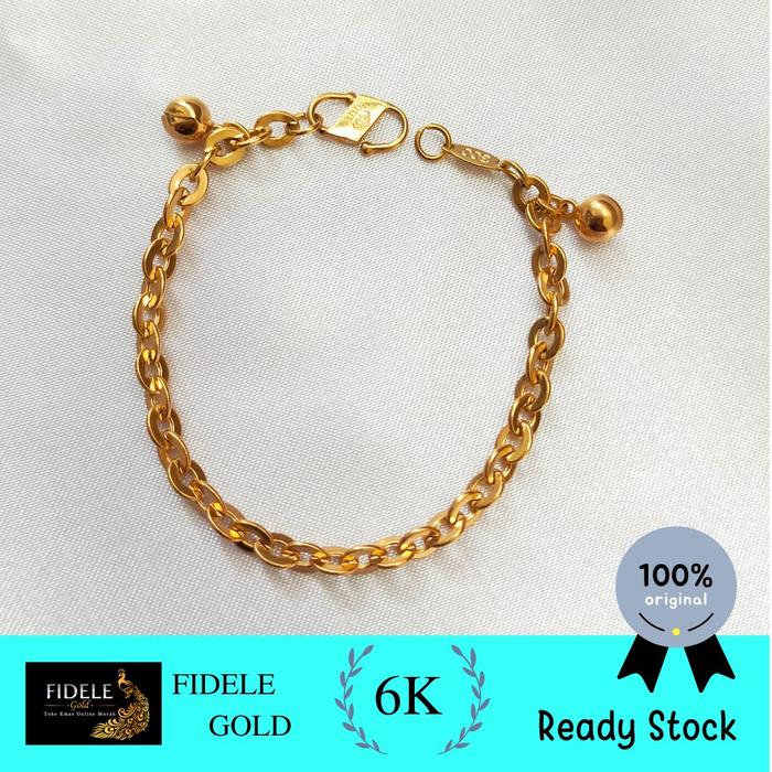 gelang candy emas asli 300