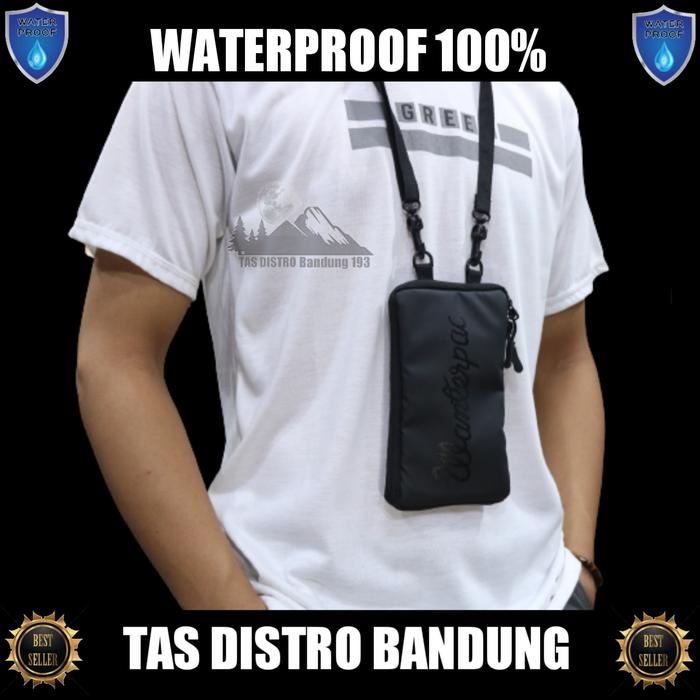 Hanging wallet waterproof Kartu hp Sako tas hp anti air 7 inchi