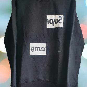 CREWNECK SUPREME x CDG