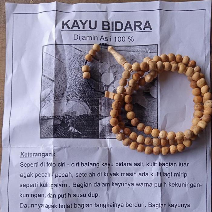TASBIH KAYU BIDARA
