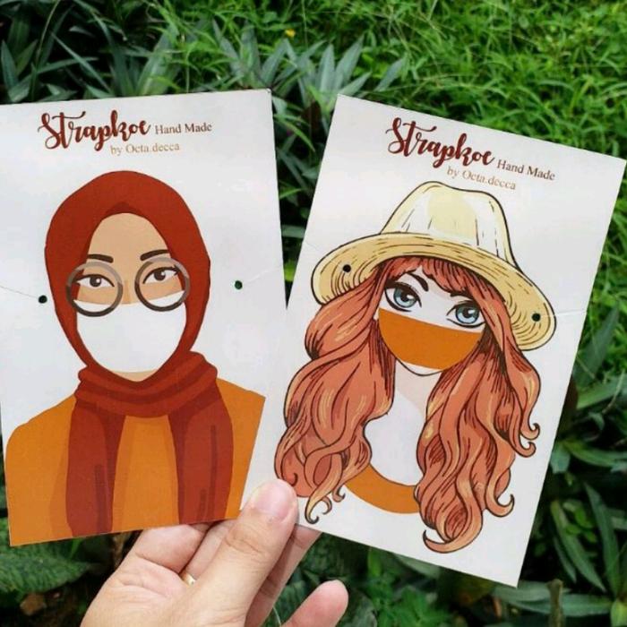 STRAP MASK PACKAGING / ALAS DUDUKAN MASKER / CUSTOM KEMASAN MASKER