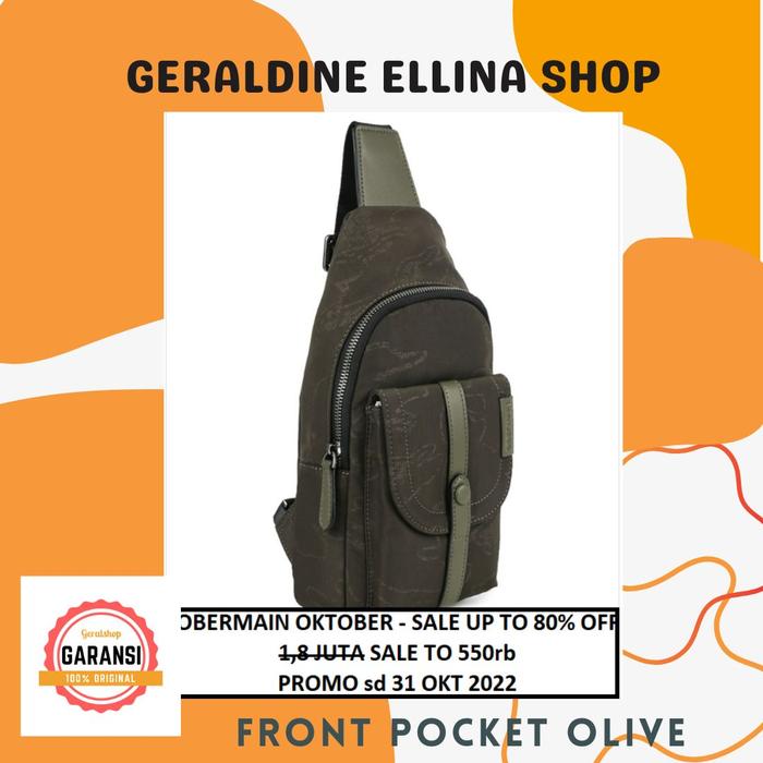 TAS CHEST BAG OBERMAIN PRIA ORIGINAL SALE SERI FRONT POCKET
