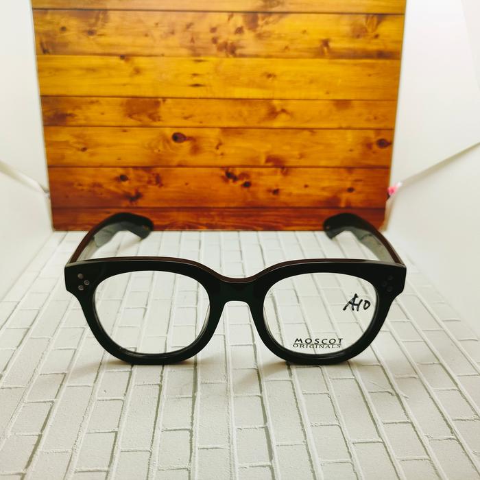 Frame kacamata moscot vilda limited edition grade original hitam glosy
