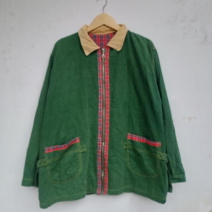 jaket flannel second