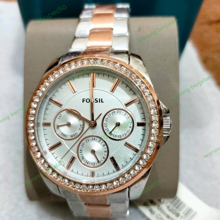 jam tangan fossil wanita bq3420 jam fossil originaljam fossil
