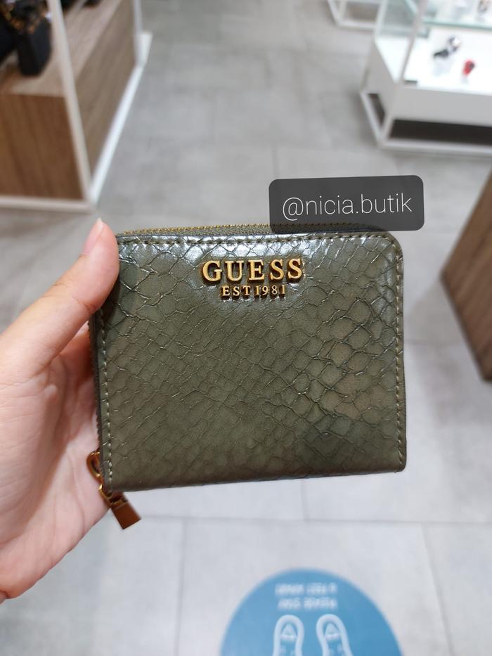 Dompet Kecil Guess Katey Snake Motif