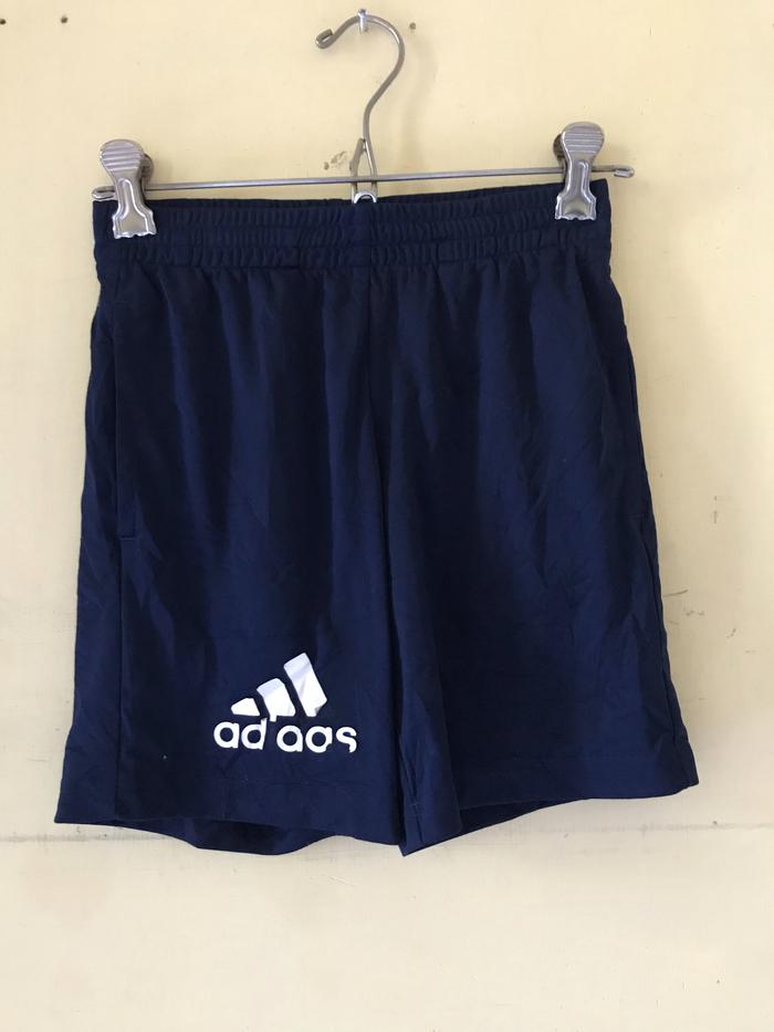 Celana pendek anak Adidas Climalite Original Second Navy