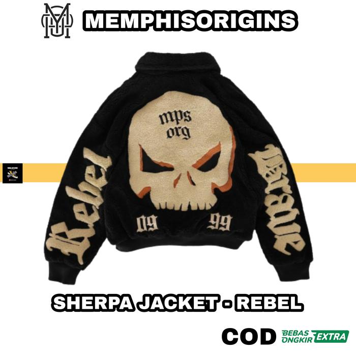 MEMPHISORIGINS - SHERPA REBEL JACKET / MEMPHIS ORIGINS JAKET
