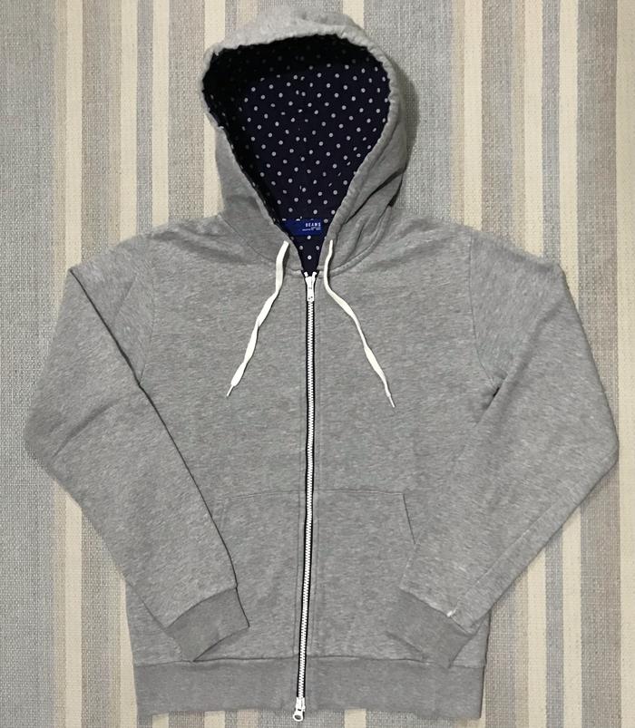Zipper Hoodie unisex Beams (M)
