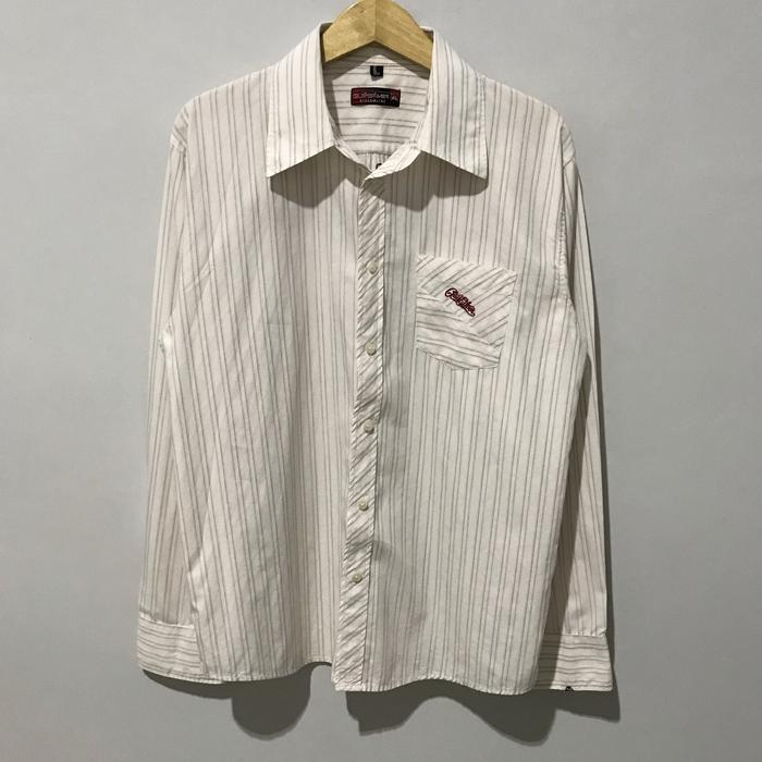 Kemeja lengan panjang Quiksilver Streamline (stripes)
