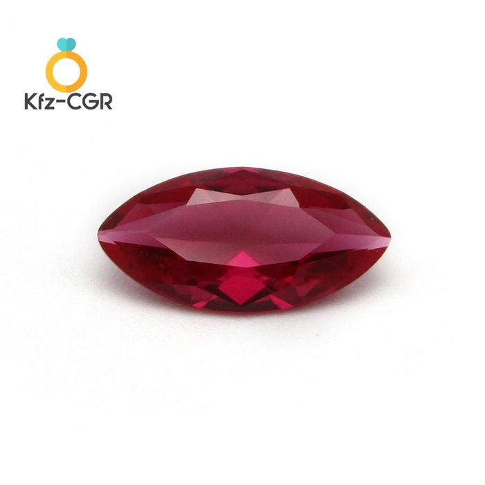 Permata Ruby Siam Bentuk Padi Markis atau beras
