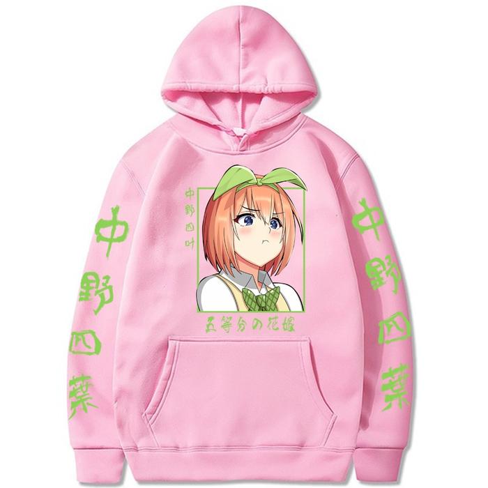 Quintessential qquintuplets Manga Hoodie Nakano Yotsuba Gotoubun Hodie