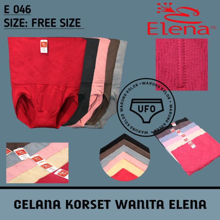 Korset pelangsing pakai tulang ELENA ET 046 celana korset