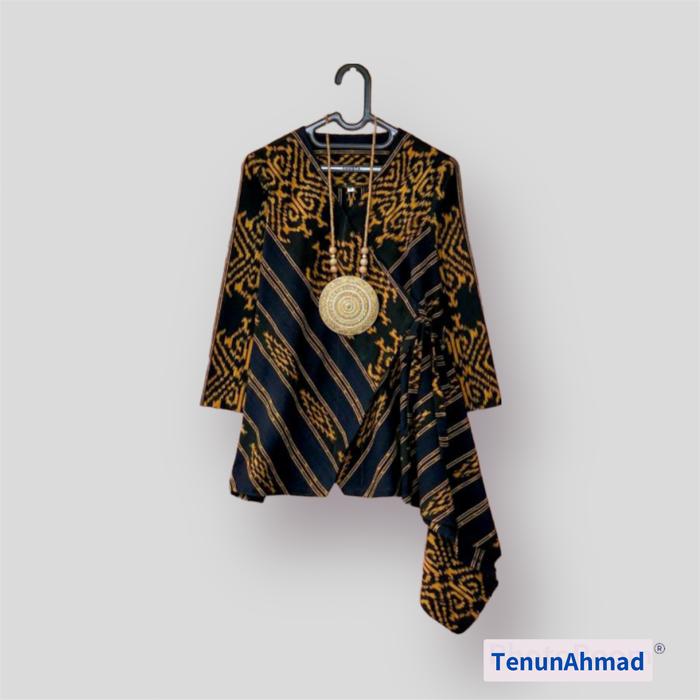 Blouse Osaka tenun etnik Lombok terbaru