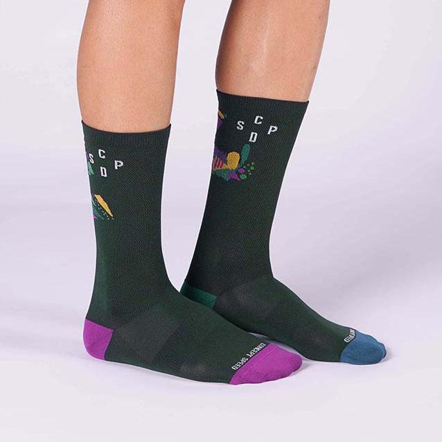 Kaos Kaki Concept Speed CSPD GoGoGo Socks Green
