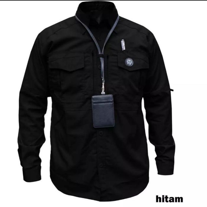 PO BIG SIZE KEMEJA TACTICAL