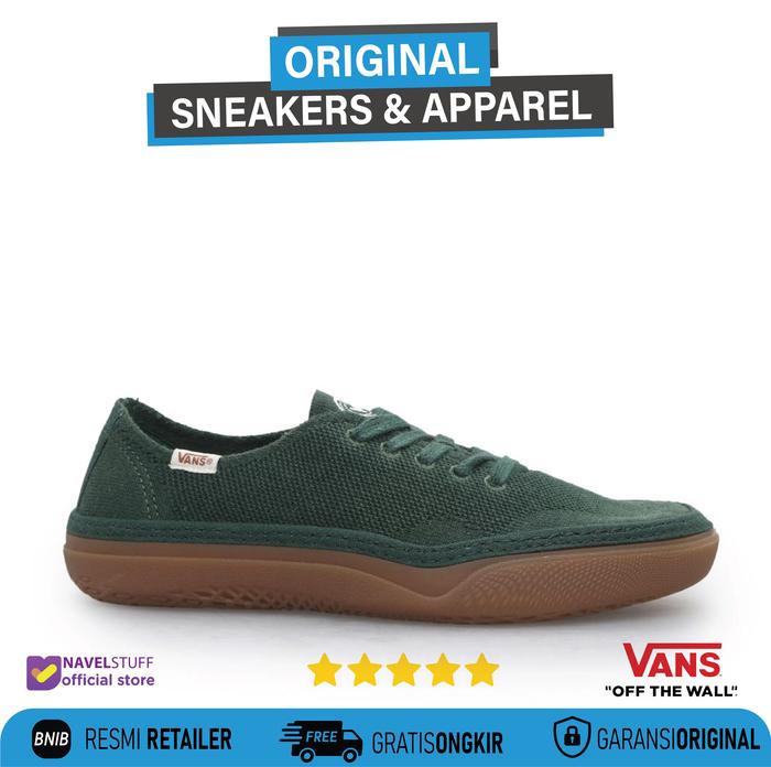 VANS Circle Vee Mountain View Green Gum Original Resmi BNIB (PT.Navya)